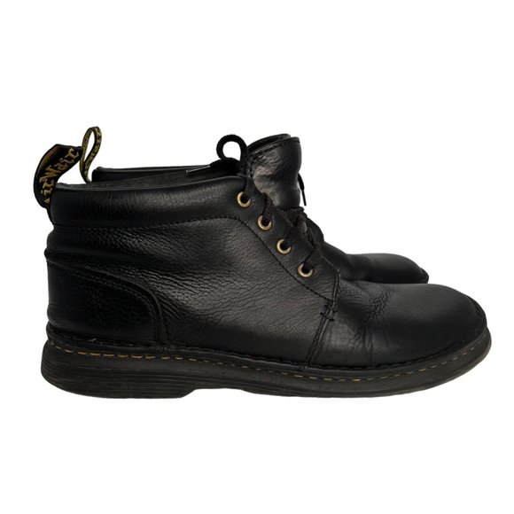 Dr Martens Doc Martens LEA GRIZZLY Mens 12 Chukka Boots Black Pebbled Leather main image 9